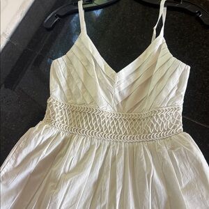 Ramy Brook Cream Textured Dress